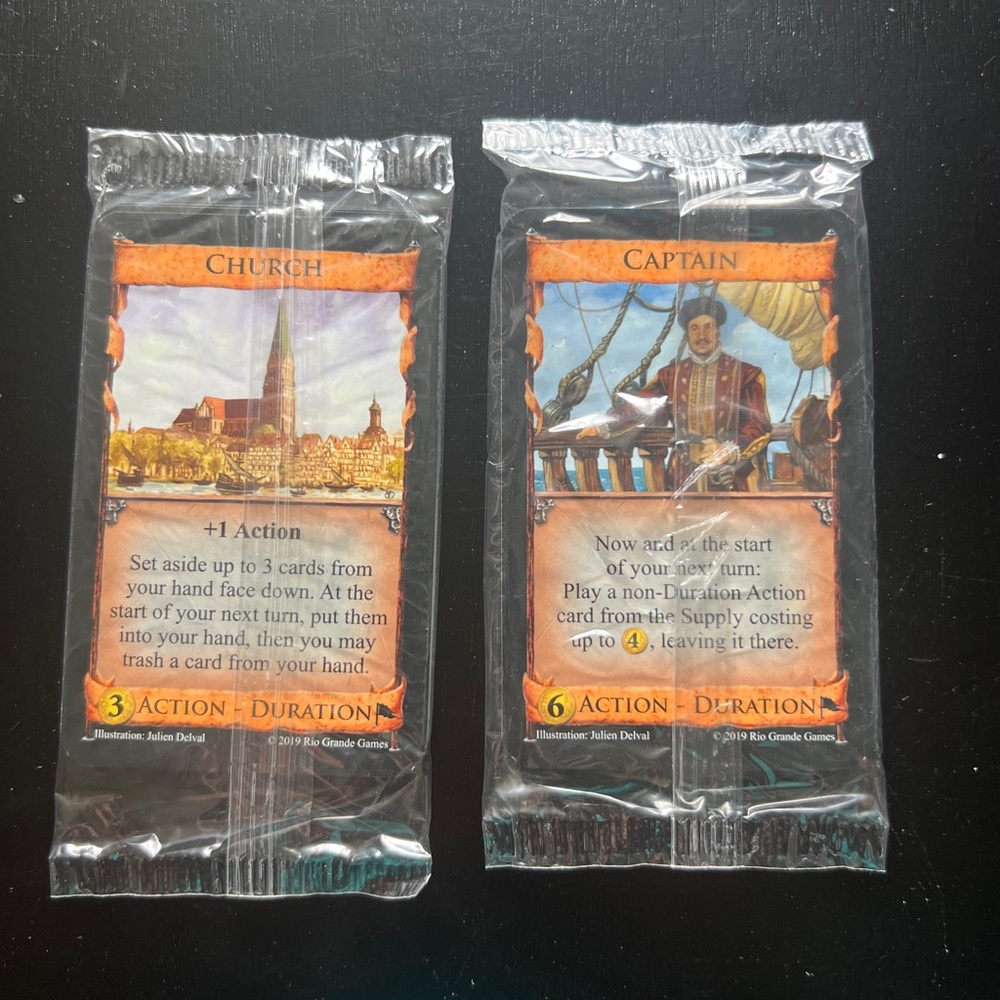 Dominion Promo Cards: Church and Captain